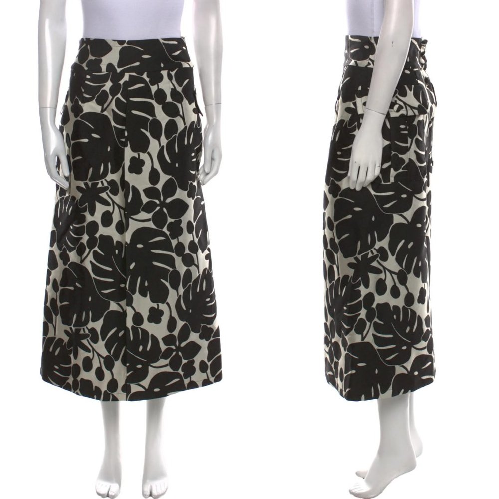 Kate Spade Monstera Grove Jacquard Skirt - Picture 12 of 12